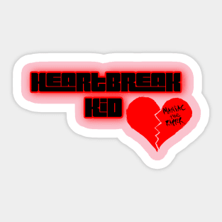 Heartbreak Kid-Style 1 Sticker